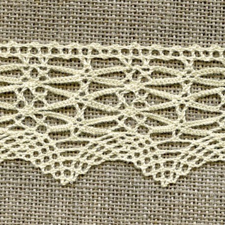 Eugénie lace, col. Off-white