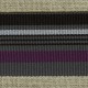 Chic stripes grosgrain ribbon, Midnight blue/Muscat/Steel 118