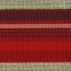 Chic stripes grosgrain ribbon, Vintage/Vermillion/Tomette 15