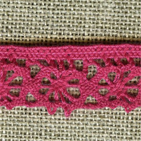 Matched laces, Indian Pink 078