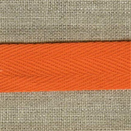 Cotton serge, col. Flame 83