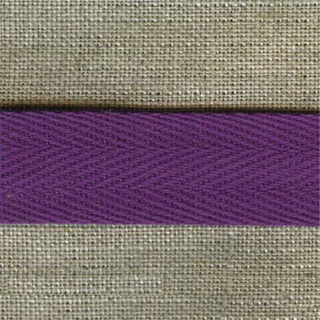 Cotton serge, col. Purple 90