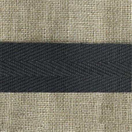 Cotton serge, col. Charcoal grey 38