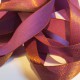 Iridescent taffeta ribbon, col. Purple 1