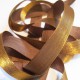 Iridescent taffeta ribbon, col. Chocolate 10