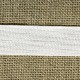 Linen Baptist ribbon, col. Snow