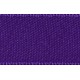 Reversible satin ribbon col. Cardinal Purple 90