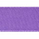 Reversible satin ribbon col. Purple 36