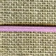 Mini reversible satin ribbon, col. Lilac 328