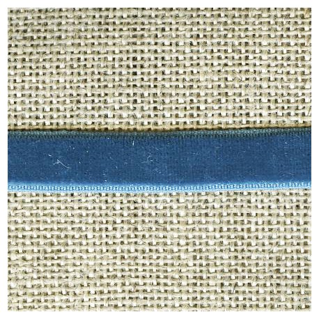 Ruban Velours elastique, col. 397 Bleuet