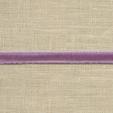 Mini velvet ribbon 5mm, col. Parma 444