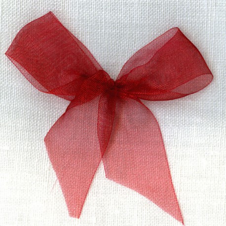 Organdie ribbon col. Cherry 108