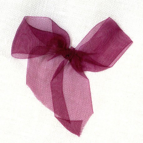 Organdie ribbon col. Purple 089