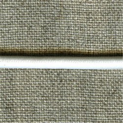 Elastique Rond, col. Blanc