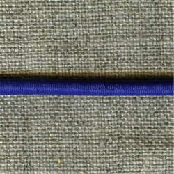 Elastique rond, col. Drapeau