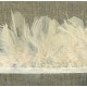 Strip of feathers Cabaret on satin ribbon, col. Ivory 51