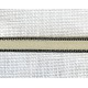 Ecru/Black narrow ribbon with contrasting edge