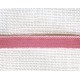 Tutu Pink/Dawn narrow ribbon with contrasting edge