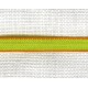 Aniseed/Nasturtium narrow ribbon with contrasting edge