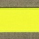 Fluo belt elastic, col. Yellow lemon