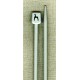 Short metal or plastic knitting needles (30cm)