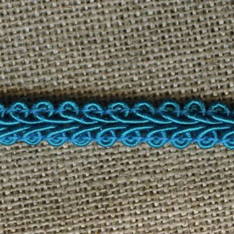 Interlacing braid, Azur 005