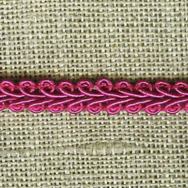 Interlacing braid, Raspberry 078 - La Mercerie Parisienne