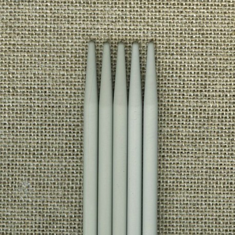 Metal double pointed needles, 20 cm