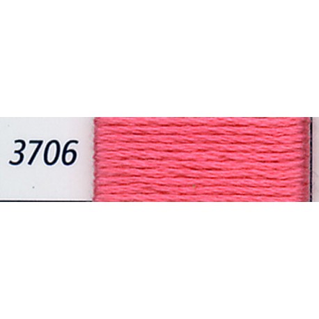 DMC mouliné embroidery thread, col. 3706