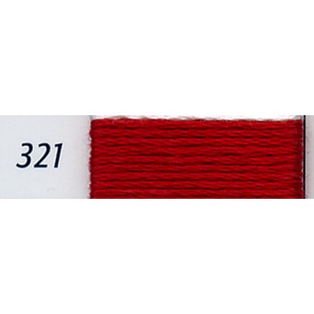 DMC mouliné embroidery thread, col. 321