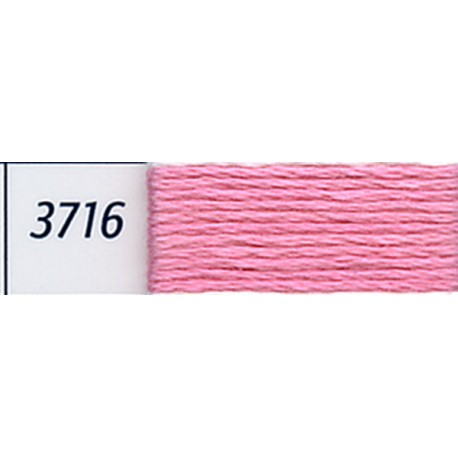 DMC mouliné embroidery thread, col. 3716