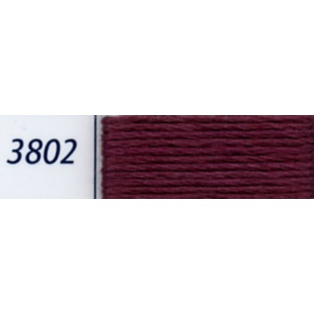 DMC mouliné embroidery thread, col. 3802