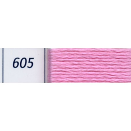 DMC mouliné embroidery thread, col. 605