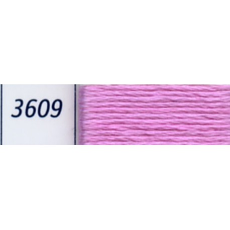 DMC mouliné embroidery thread, col. 3609