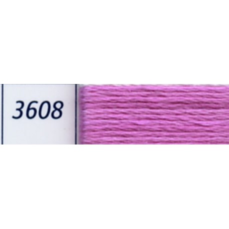 DMC mouliné embroidery thread, col. 3608