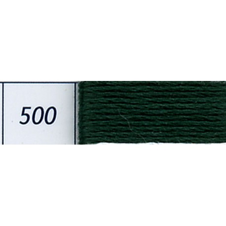 DMC mouliné embroidery thread, col. 500