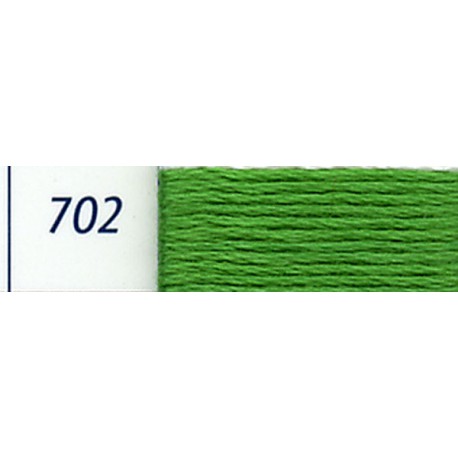 DMC mouliné embroidery thread, col. 702