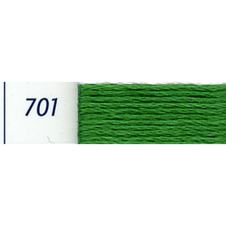 DMC mouliné embroidery thread, col. 701