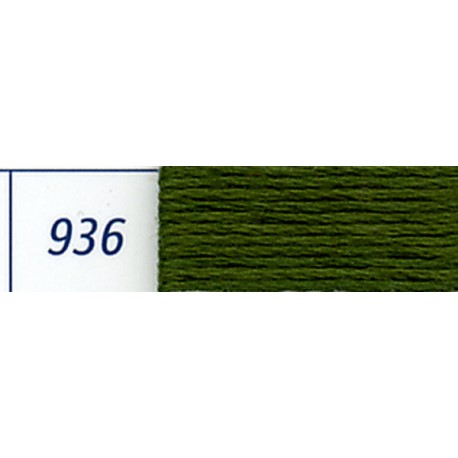 DMC mouliné embroidery thread, col. 936