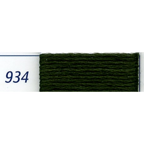 DMC mouliné embroidery thread, col. 934