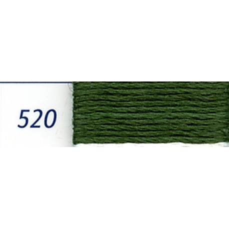 DMC mouliné embroidery thread, col. 520
