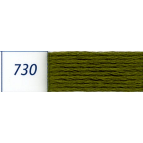 DMC mouliné embroidery thread, col. 730