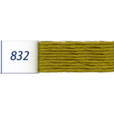 DMC mouliné embroidery thread, col. 832