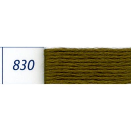 DMC mouliné embroidery thread, col. 830