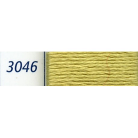 DMC mouliné embroidery thread, col. 3046