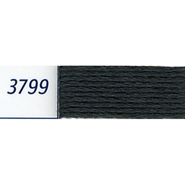 DMC mouliné embroidery thread, col. 3799 La Mercerie Parisienne