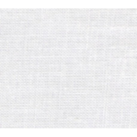 Tissu au Mètre Baptiste de coton, col. Blanc