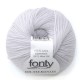 FONTY wool knitting yarn, qual.BB MERINOS, col. Pearl 945