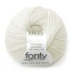 FONTY wool knitting yarn, qual.BB MERINOS, col. Cream 863