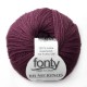 FONTY wool knitting yarn, qual.BB MERINOS, col. Eggplant 844